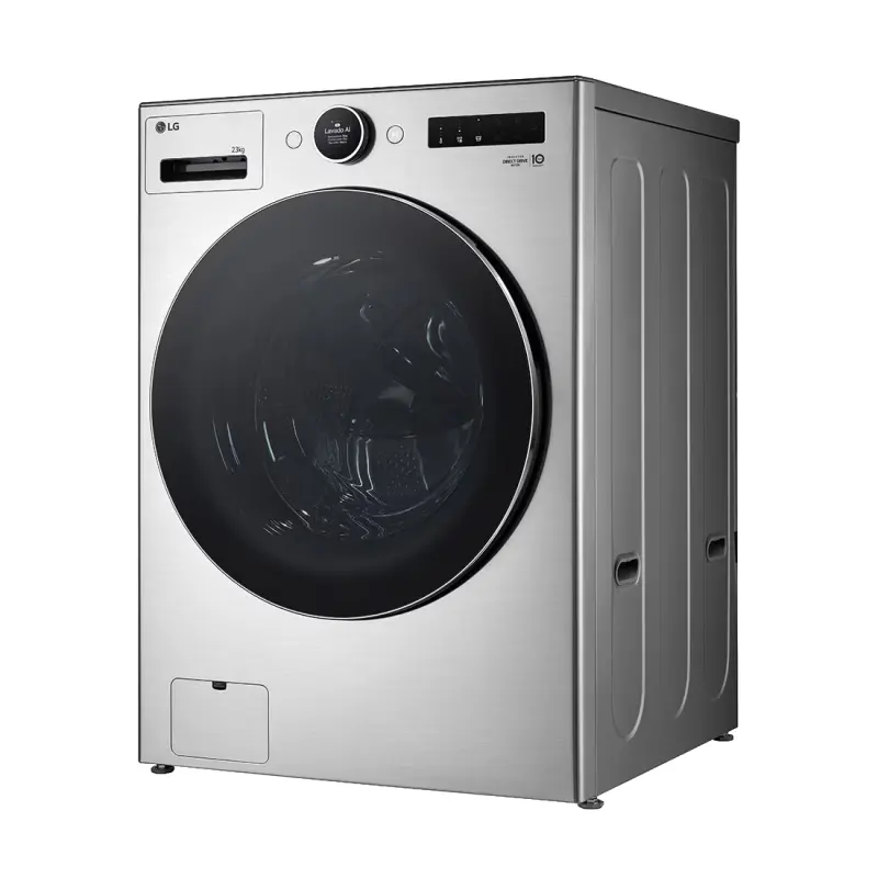 LG CENTRO DE LAVADO 23KG A GAS COLOR GRIS WM23V/DF74V
